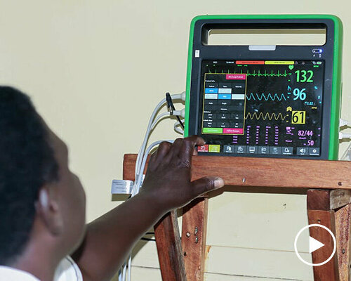 portable and durable pediatric monitoring system enhances healthcare access in africa