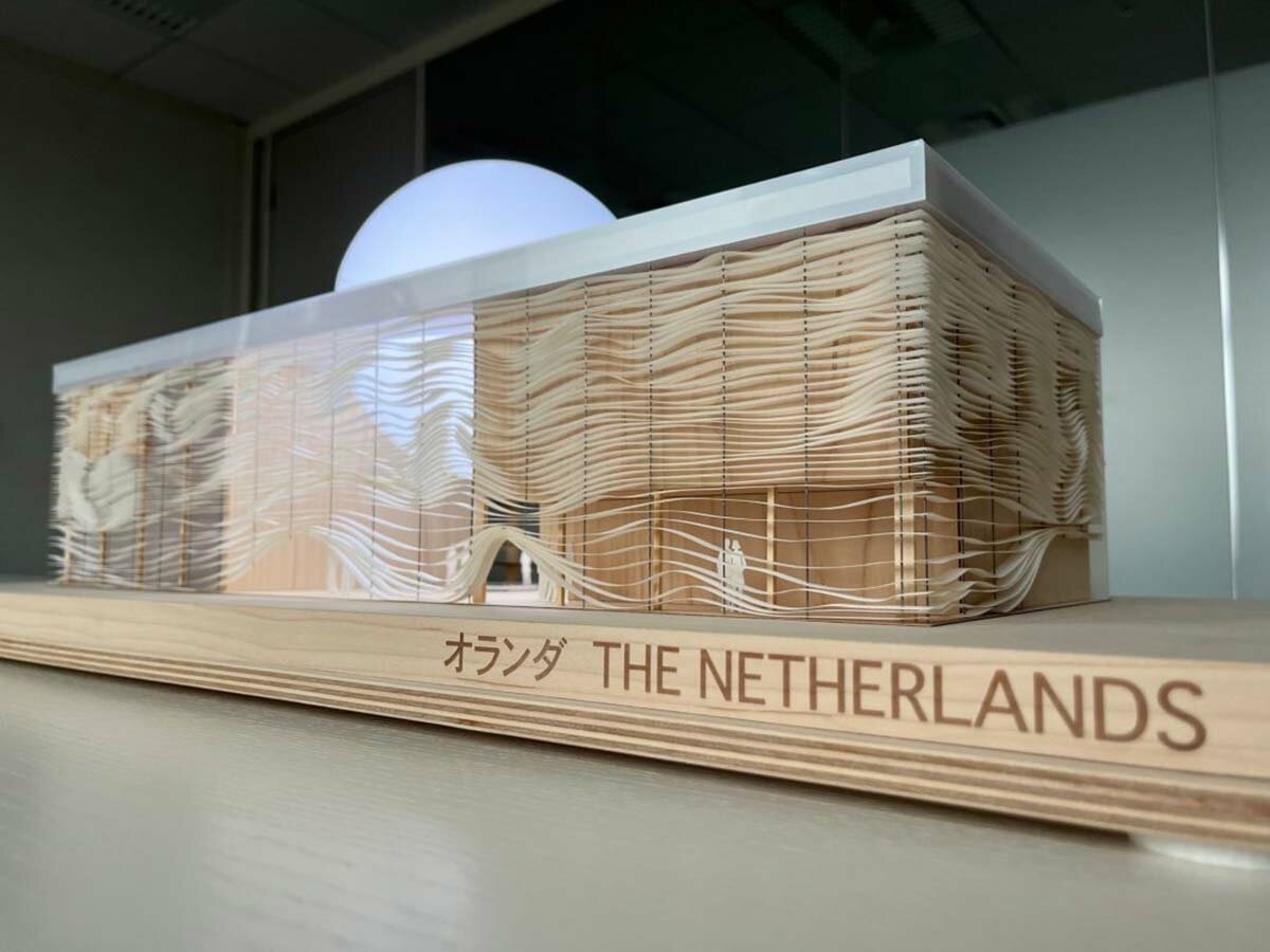 netherlands plans luminous, rippling pavilion for expo 2025 osaka