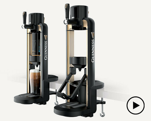 dolmen-designed guinness microdraught 2.0 brings iconic two-part pour anywhere, any occasion