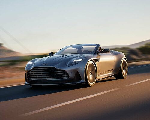 aston martin launches DB12 volante top-down with layered acoustic roof