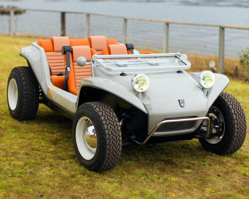 meyers manx debuts doorless neighborhood electric buggy 'resorter' with removable roof