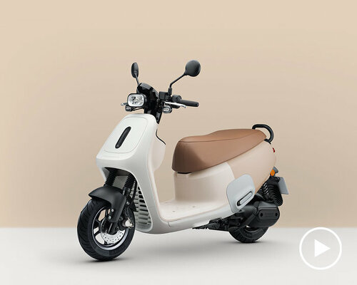 naoto fukasawa & MUJI design minimalistic gogoro e-scooters for eco-urban commuting