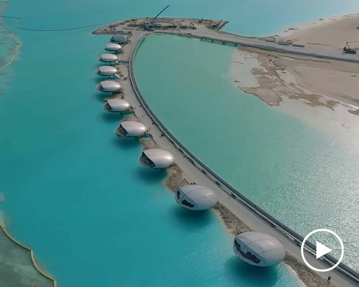 red sea project update: watch killa design's sheybarah island villas take shape in saudi arabia