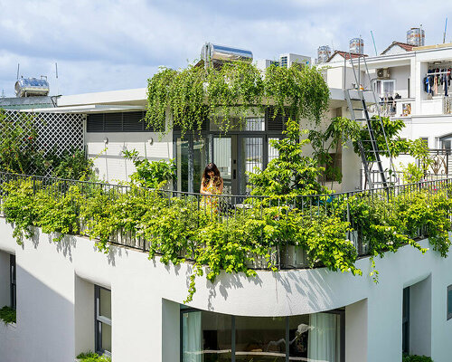 ROOM+ hides a 'secret garden' inside this sunlit townhouse in vietnam