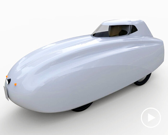 motorized velomobile VM45 can cruise without pedaling using electric-assist function