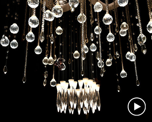 beau & bien redefines the role of chandeliers in contemporary narratives