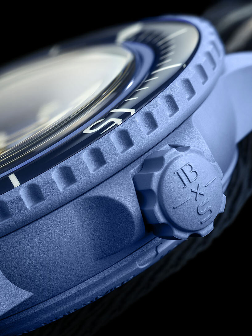 swatch crafts 'fifty fathom' collection from bioceramics & fishing