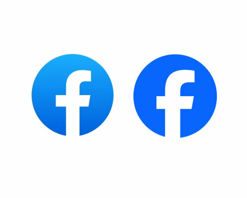 all hail the ‘f’: facebook rebrands its logo with darker shade of blue