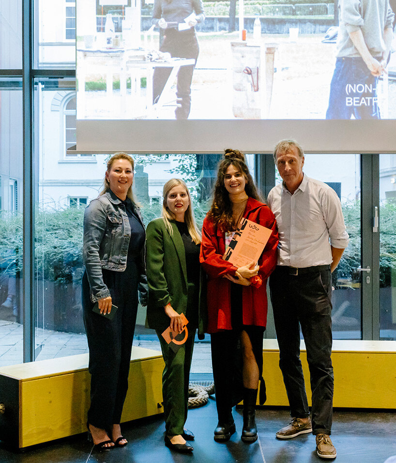 Beatriz Oria Lombardia wins with (non-) local lab, photo by Jakob Börner