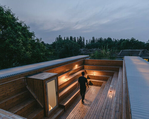 chaoffice lines academic's home in china with maze of bookshelves storing 20,000 volumes