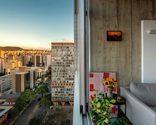 biri optimizes apartment's layout in oscar niemeyer's jk building in brazil