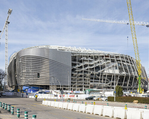 gmp shares construction progress of real madrid's revamped santiago bernabéu stadium