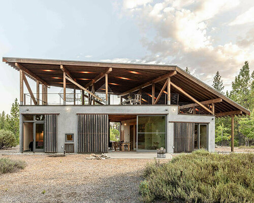 step inside this california mountain house, the only US home by atelier bow-wow