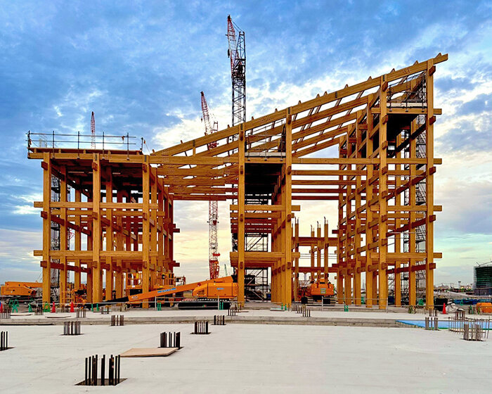 construction starts on sou fujimoto’s wooden ring roof for expo 2025 osaka master plan