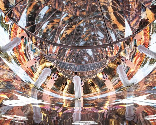 from NEOM to red sea global, STUFISH's mirror tunnel celebrates saudi arabia's gigaprojects