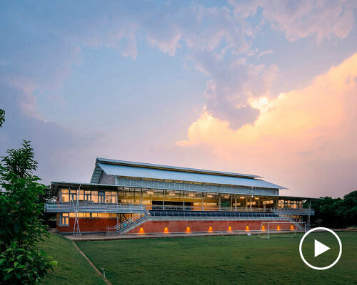 sga-studio crafts educational center in india using repurposed materials