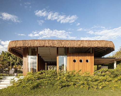 debaixo do bloco redefines tropical living with 3 box house in brazil