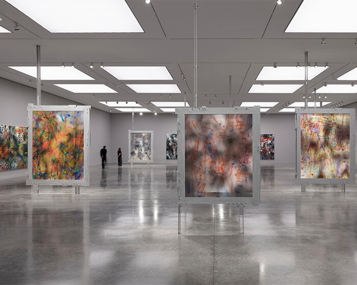 julie mehretu's exhibition at white cube london paints the chaos of our modern world