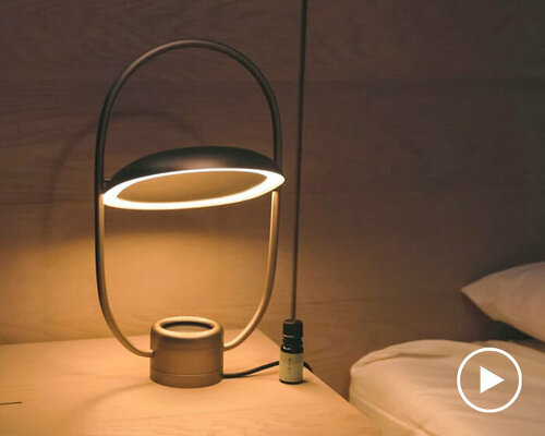 SOL style's light, mirror, and aroma diffuser hybridizes interiors