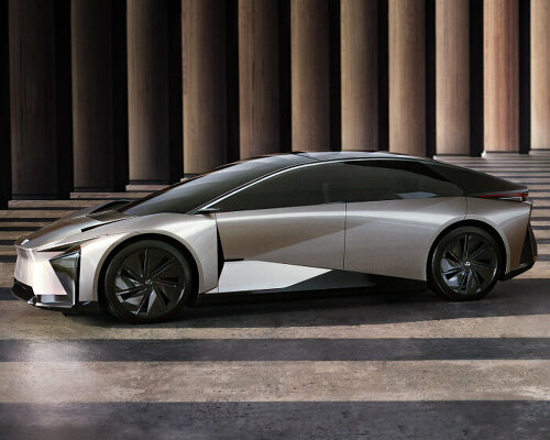 lexus’ new battery-electric car LF-ZC has voice recognition that talks and acts like a butler