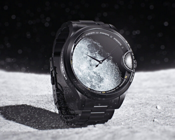 NASA-approved titanium watch with real moon dust from meteorite recalls apollo 11 landing