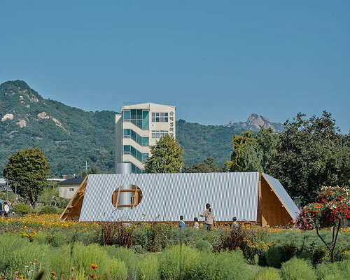 salazarsequeromedina & frank barkow present a garden pavilion at seoul biennale