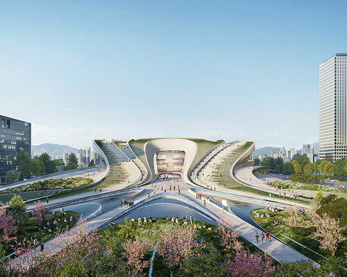 ZHA weaves floating indoor and outdoor spaces for sejong cultural hub proposal