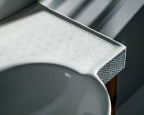 marcel wanders reignites LAUFEN’s ‘the new classic’ collection with patterned washbasins