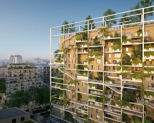 MVRDV begins construction on 'la serre,' a lush vertical village outside paris