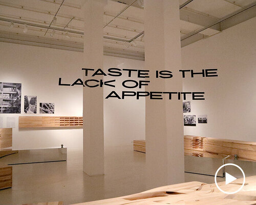 taste is the lack of appetite: interview with GRAFT at berlin's aedes architekturforum