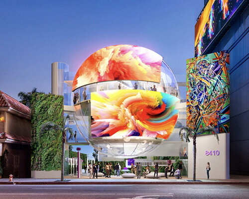 is a tiny version of the las vegas sphere coming to los angeles’s sunset boulevard?