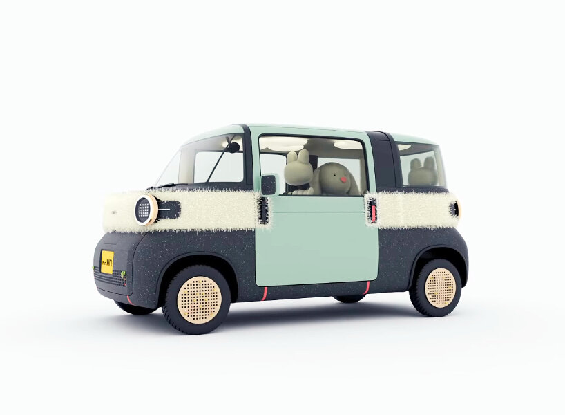 daihatsu's modular mini battery electric vehicle lets drivers add
