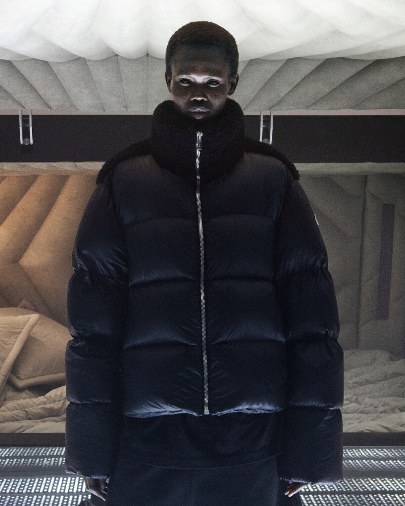 rick owens and moncler showcase their recent FW23 collection