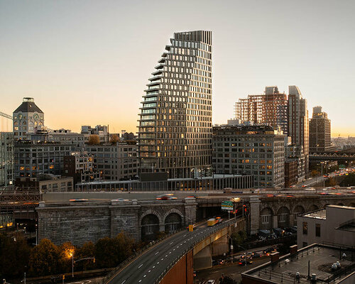 explore brooklyn's twisting 'olympia' tower as amenities complete in dumbo