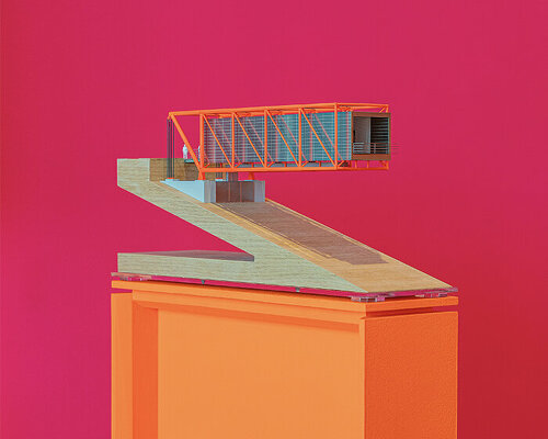 richard rogers' 50-year legacy comes to life at his drawing gallery turned vivid pink