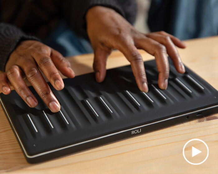 roli brings 5D technology to seaboard block M, so users can fluctuate sounds like a violin