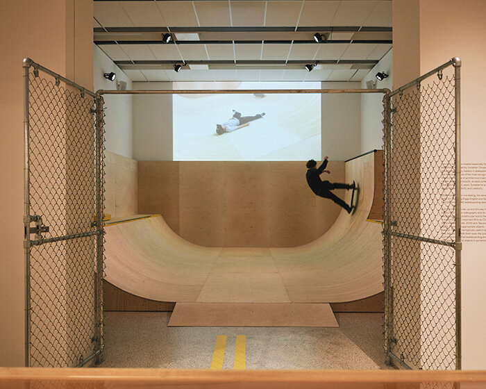 you can now skate on a custom mini ramp inside london's design museum