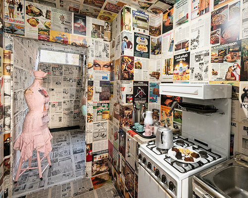 bobby baker sculpts an edible family from cake, biscuits & meringues at tate britain