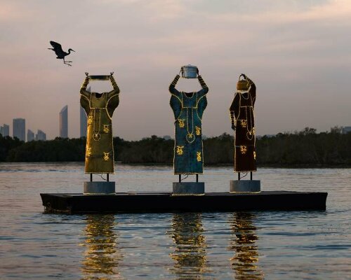 public installations illuminate abu dhabi's archipelagos for inaugural manar exhibition