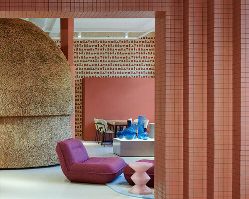 POLSPOTTEN's amsterdam space playfully recreates heritage designs amid terracotta hues