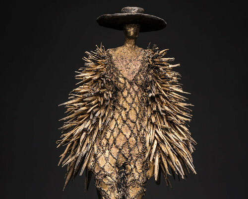 schiaparelli and chanel celebrated in bronze sculpture exhibition in london