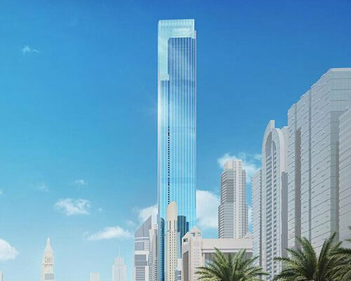 dubai breaks ground on the world's second tallest tower with a 7-star hotel