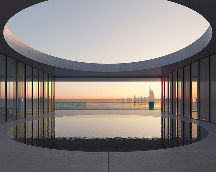 tadao ando unveils design for armani beach residences on dubai's palm jumeirah