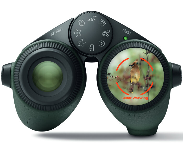 marc newson designs swarovski's world-first AI binoculars that identify species on their own