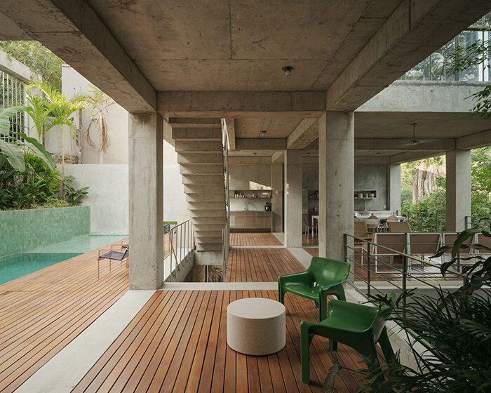 brutalist NICO hotel celebrates tropical modernism amidst mexican jungle