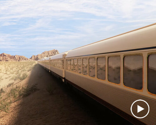 saudi arabia's first luxury train will travel through UNESCO world heritage sites