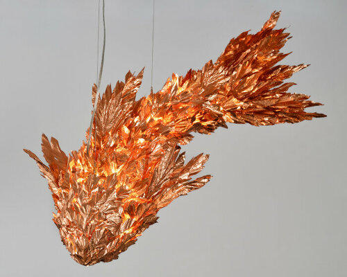 frank gehry’s fish and crocodile lamp sculptures illuminate gagosian new york’s exhibition