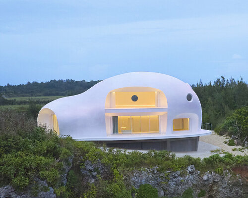 mariko mori on yuputira house, her coral-shaped studio in coastal japan