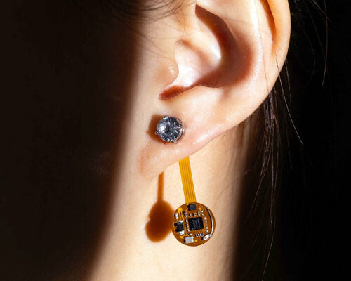 researchers create thermal earring that can monitor temperature and stress like smartwatch