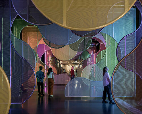 3XN’s immersive exhibition in copenhagen explores architecture and senses